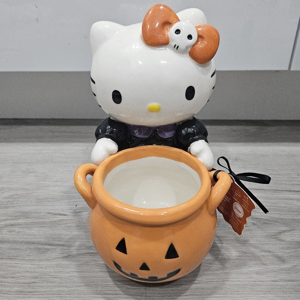 Hello Kitty Halloween Cauldron Bowl